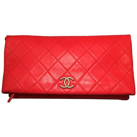 chanel fold over clutch imnside|Chanel CC Fold.